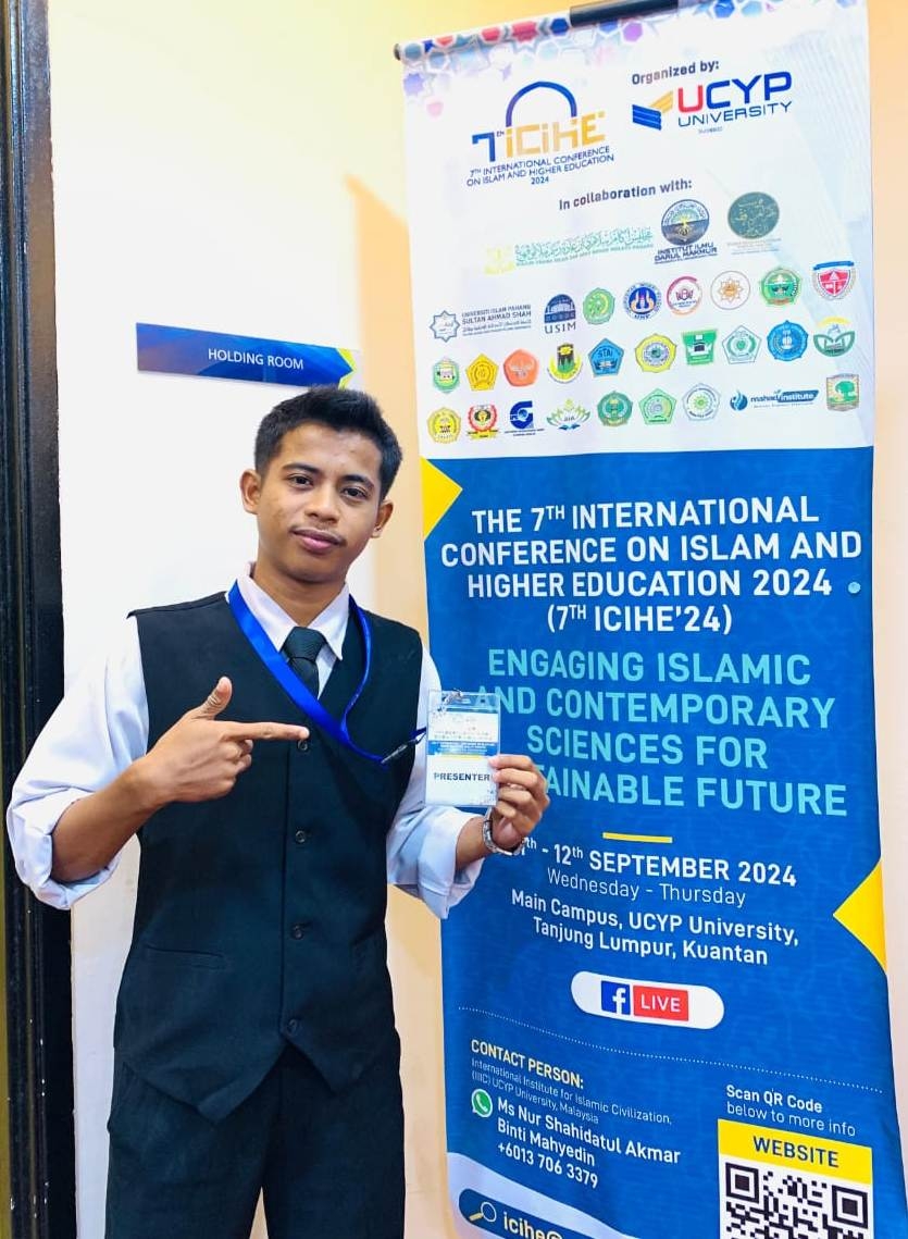 MAHASISWA STAI YAPTIP PASAMAN BARAT SEBAGAI PRESENTER ICIHE DI UCYP UNIVERSITY MALAYSIA 