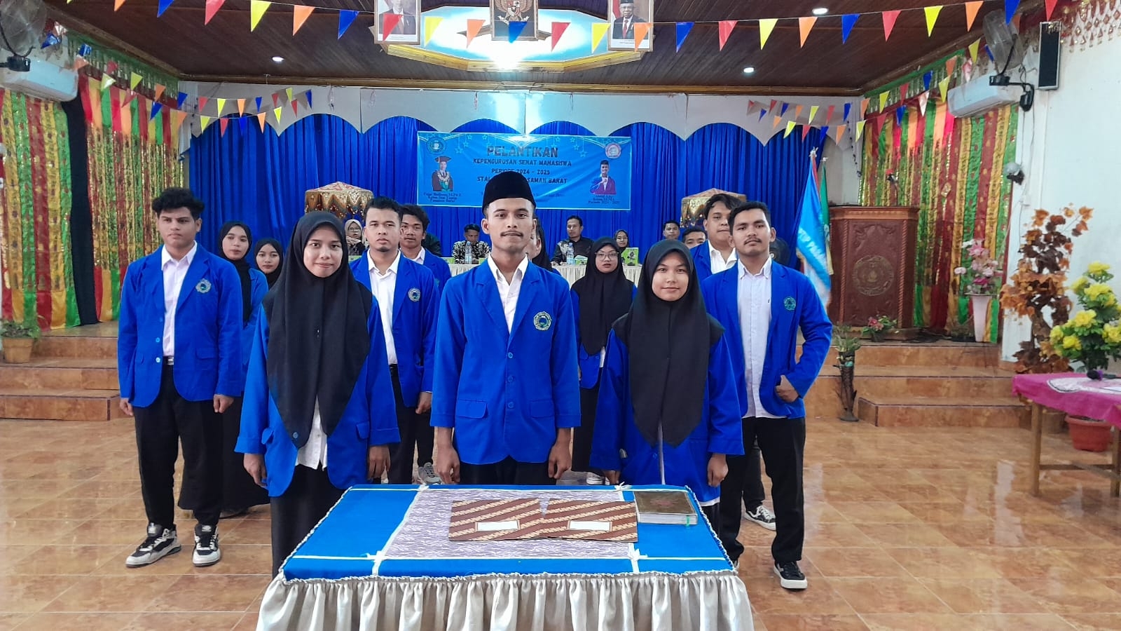 PELANTIKAN KETUA DAN PENGURUS SENAT MAHASISWA STAI YAPTIP PASAMAN BARAT PERIODE 2024/2025