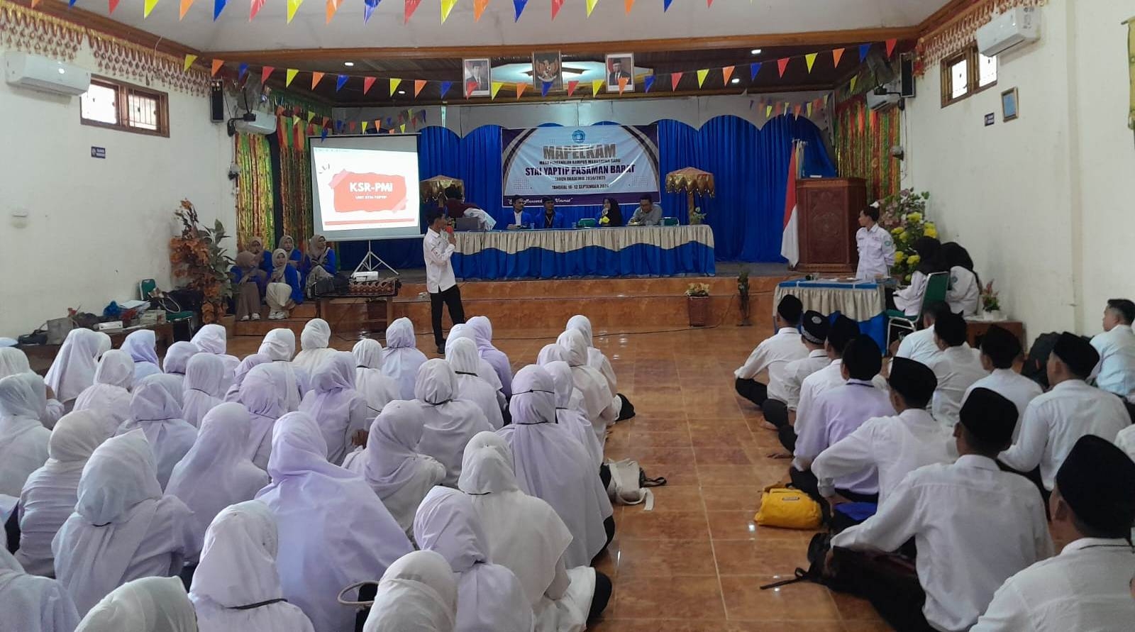 MASA PENGENALAN KAMPUS MAHASISWA  BARU STAI YAPTIP PASAMAN BARAT TAHUN AKADEMIK 2024/2025