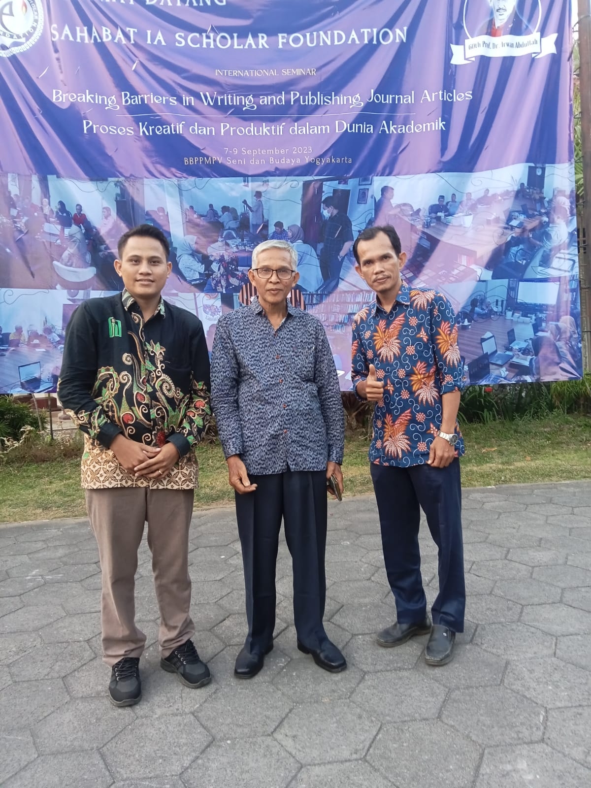 KETUA STAI-YAPTIP PASAMAN BARAT IKUTI SEMINAR INTERNASIONAL IAS FOUNDATION YOGYAKARTA