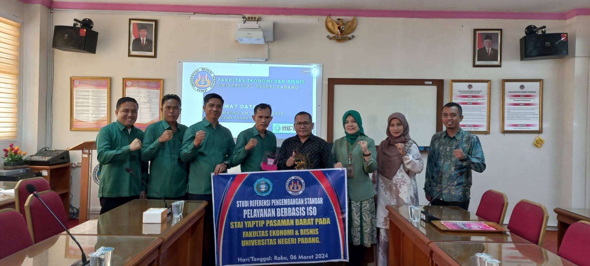 STAI YAPTIP PASAMAN BARAT ADAKAN STUDI REFERENSI PENGEMBANGAN STANDAR PELAYANAN BERBASIS ISO 9001:20