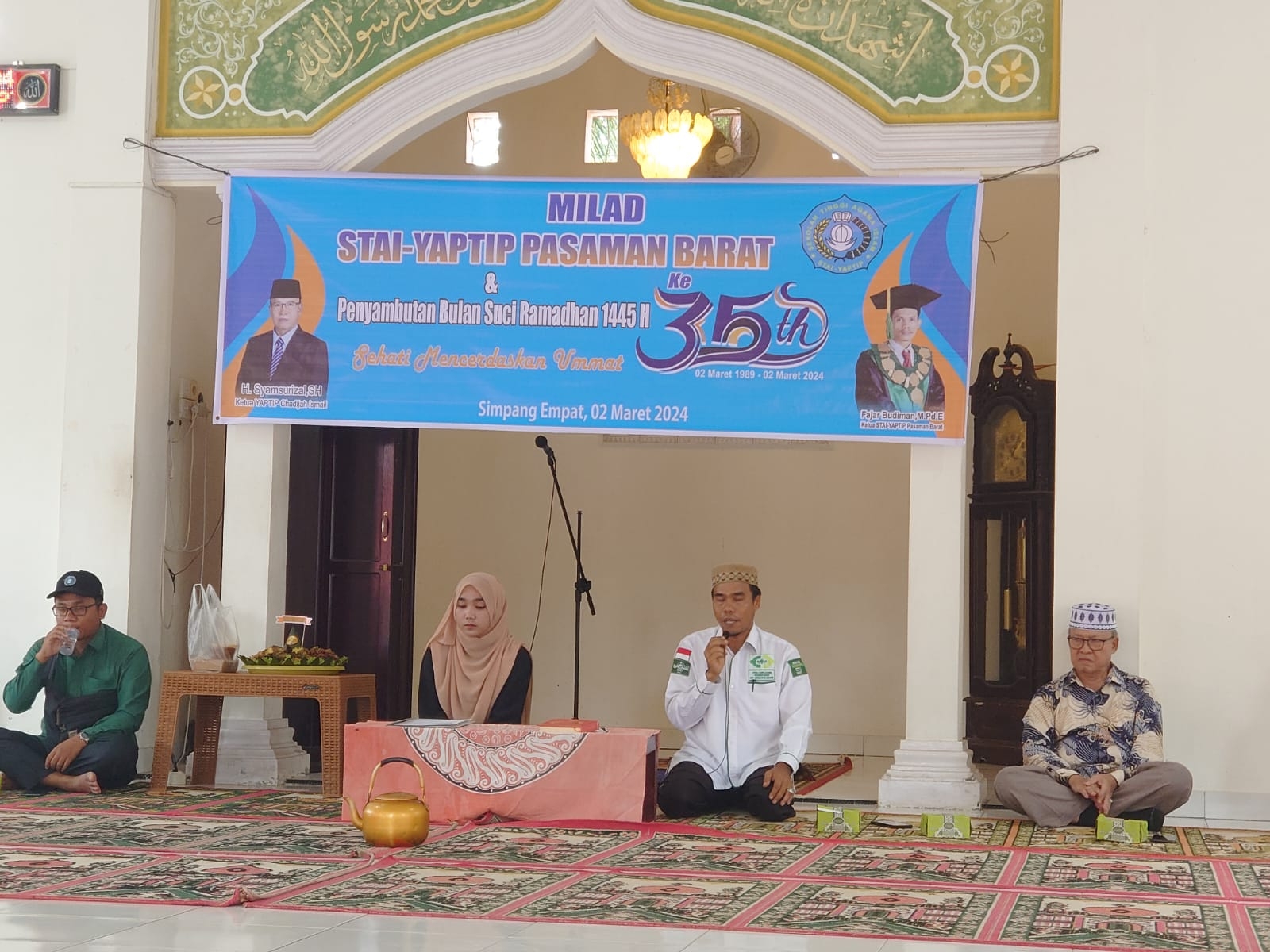 MILAD STAI YAPTIP PASAMAN BARAT KE-35 DAN PENYAMBUTAN BULAN SUCI RAMADHAN 1445 H/2024 M