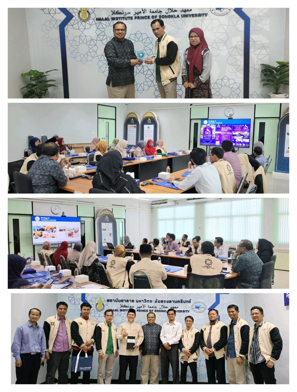 STAI YAPTIP PASAMAN BARAT KUNJUNGI HALAL INSTITUTE PRINCE OF SONGKLA UNIVERSITY THAILAND